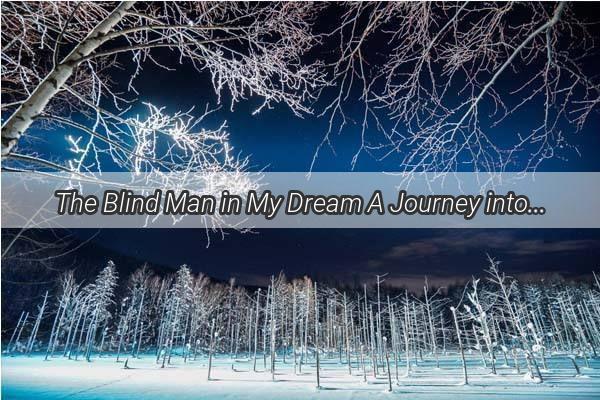 The Blind Man in My Dream A Journey into the Enigma of the Unseen